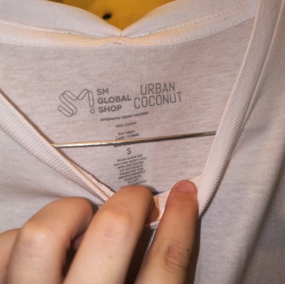 SHINee Kpop Korean Band Coconuts by Matisse White and Purple Graphic Tee - Picture 3 of 3